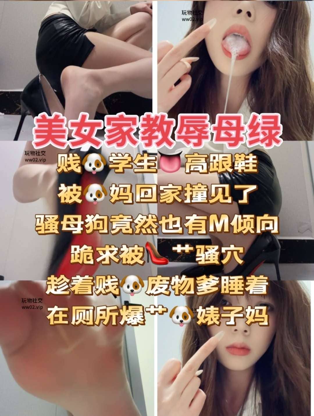 兔兔酱– 美女家教辱母