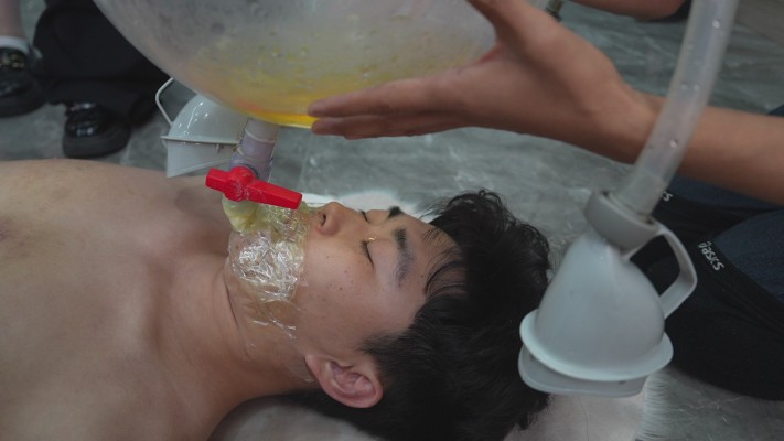 五S 混合浓黄圣水 各吐一杯黏液拉丝浓痰 下劈头 YC-251024BP