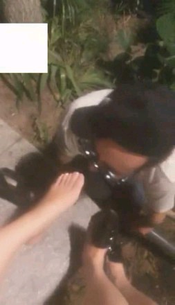 【调教视频】女暴君，雨中TD贱狗贼爽