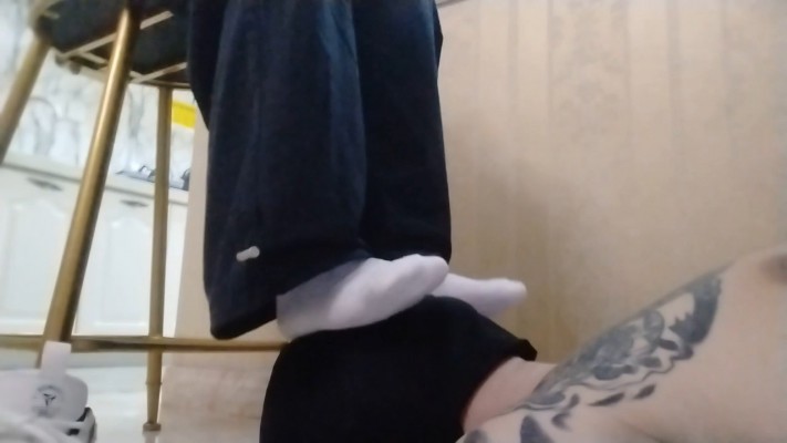 运动鞋白袜桌下无意识 ACYC-5074BP