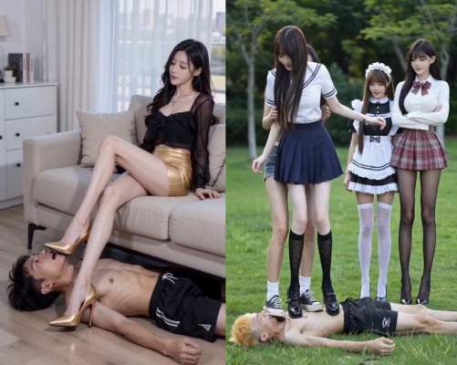 【段子先生】美女虐踩小短片-首发 YC-260321-5BP(1)